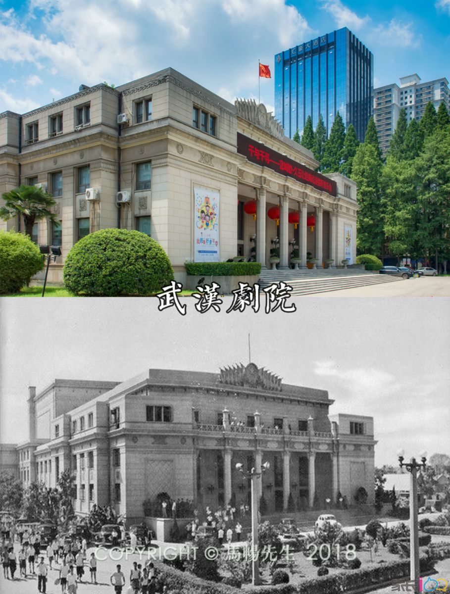 关于苏式建筑市内现存的不太多,同在解放大道上的武汉剧院算一个